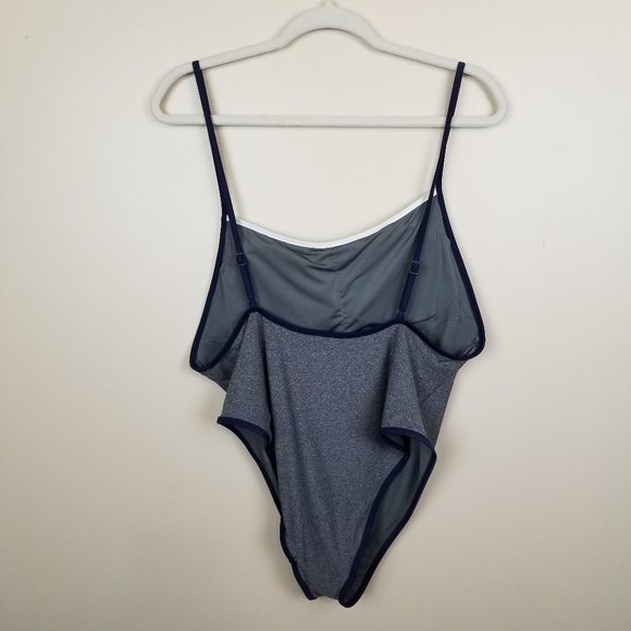 NWOT Aerie Gray One Piece Swimsuit size XL - Picture 8 of 8